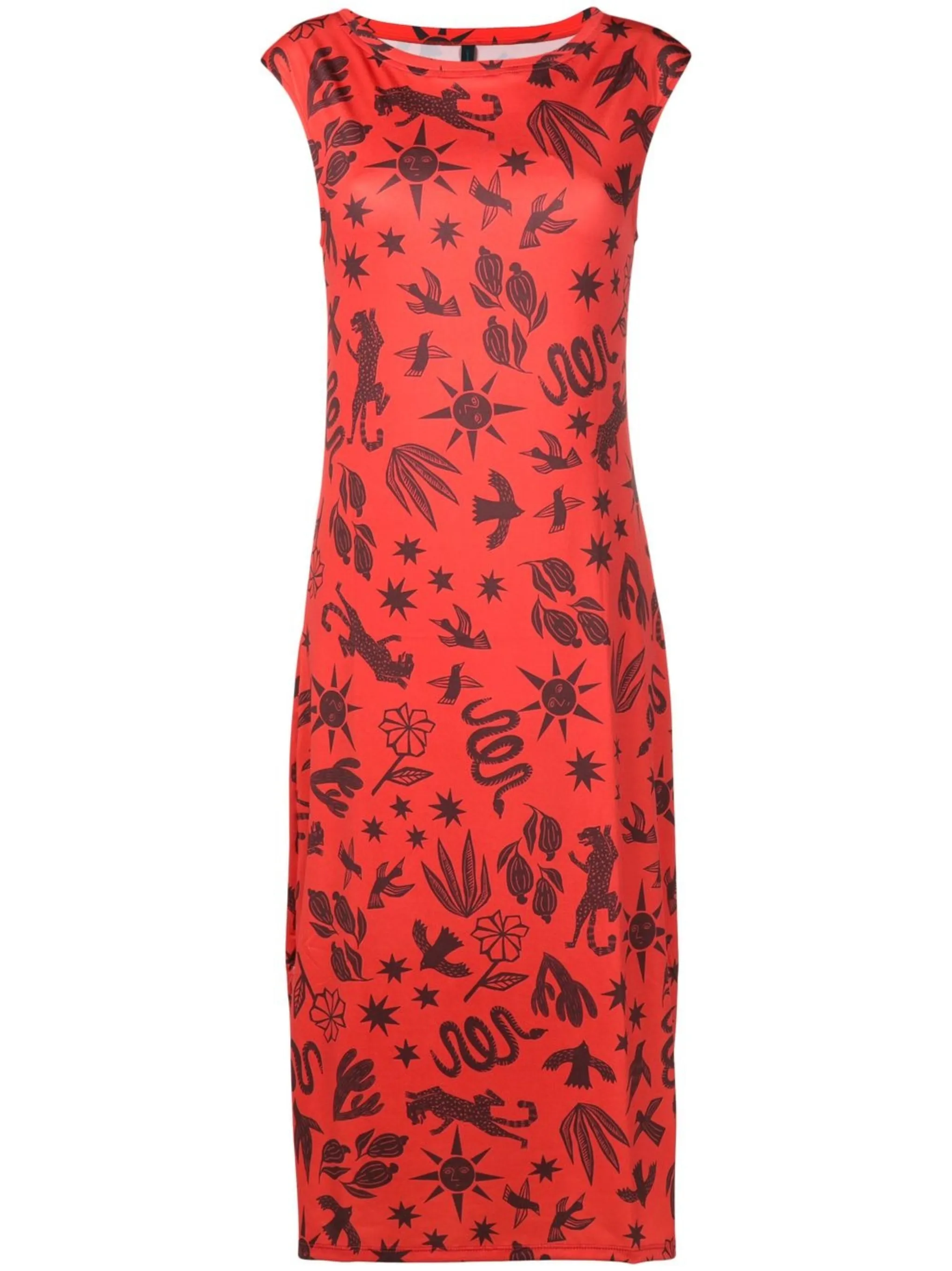 

Платье-футболка Zababa Estampado Lygia & Nanny, коричневый