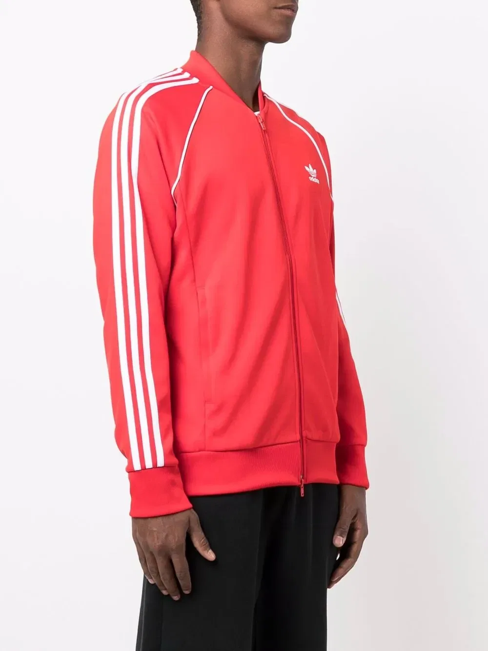 Спортивная куртка Sst primeblue adicolor Adidas, красный — фото 3