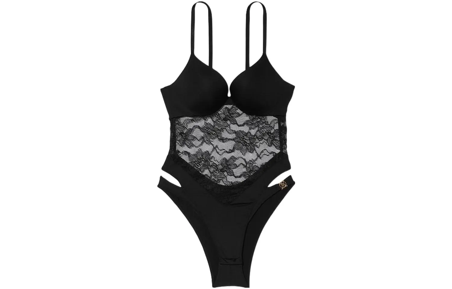 

Боди Victoria's Secret черное женское