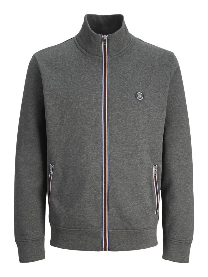 

Толстовка Jack & Jones, темно-серый меланж