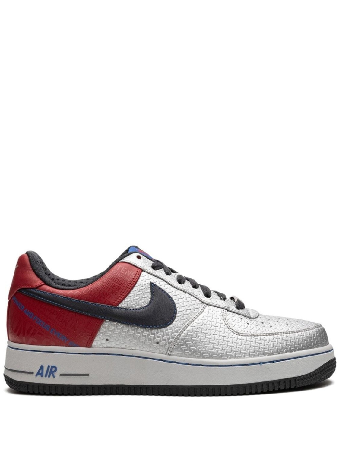 

Nike кроссовки Air Force 1 PRM '07 JONES, серебристый