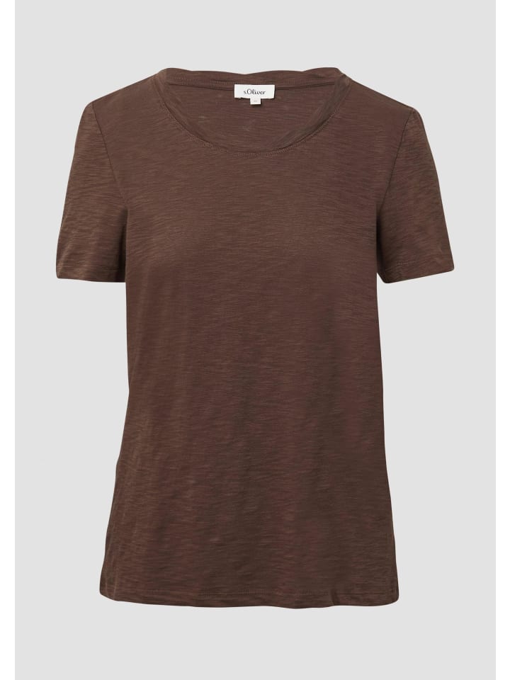 

Футболка в цвете 8828_mokka s.Oliver