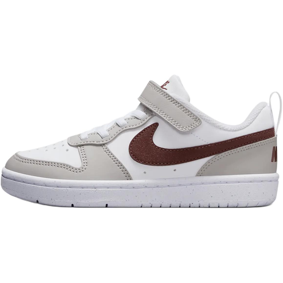 

Обувь для скейтбординга Court Borough Kids Nike, цвет White/Beige/Red