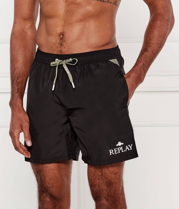 

Шорты для плавания Regular fit Replay, черный