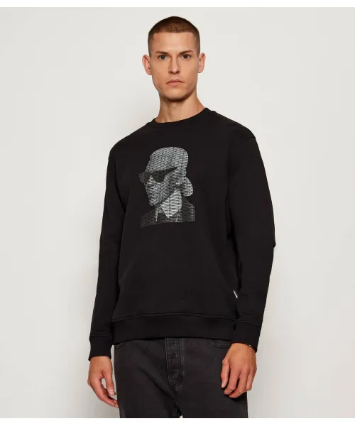 

Толстовка Regular fit Karl Lagerfeld, черный