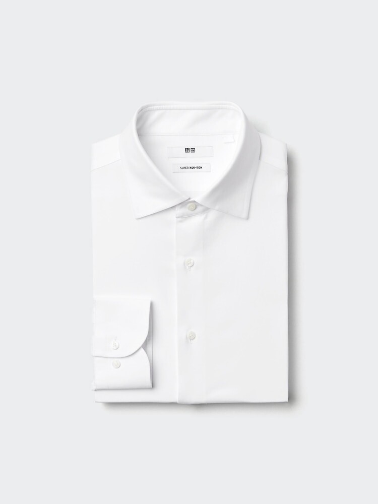 

Рубашка мужская Uniqlo, цвет 00 белый