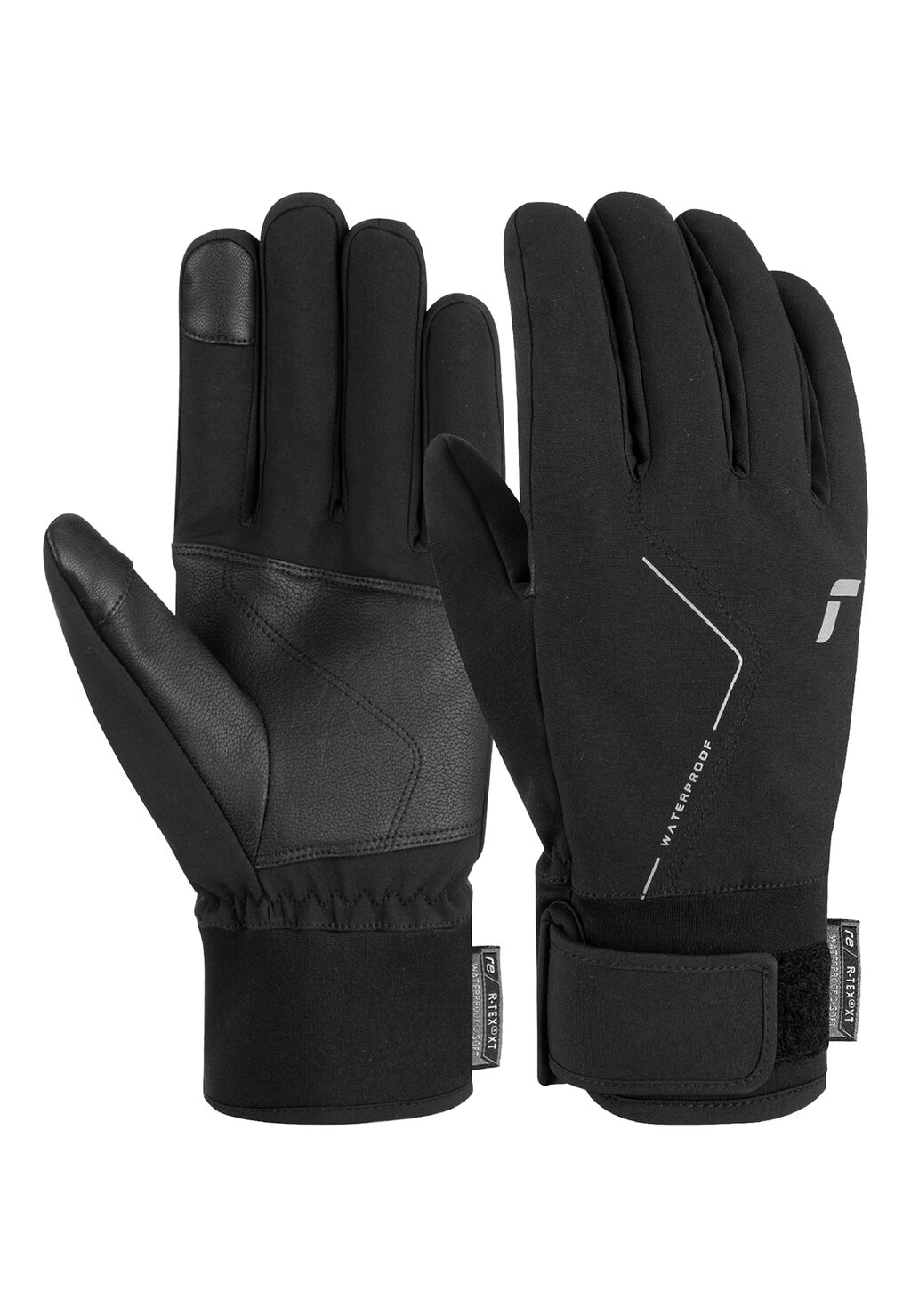 

Перчатки Reusch, цвет black silver