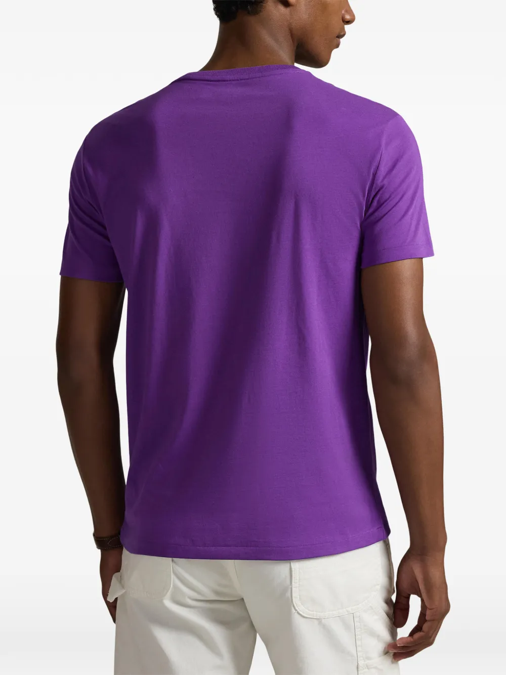 Футболка с круглым вырезом Polo Ralph Lauren, фиолетовый — фото 4