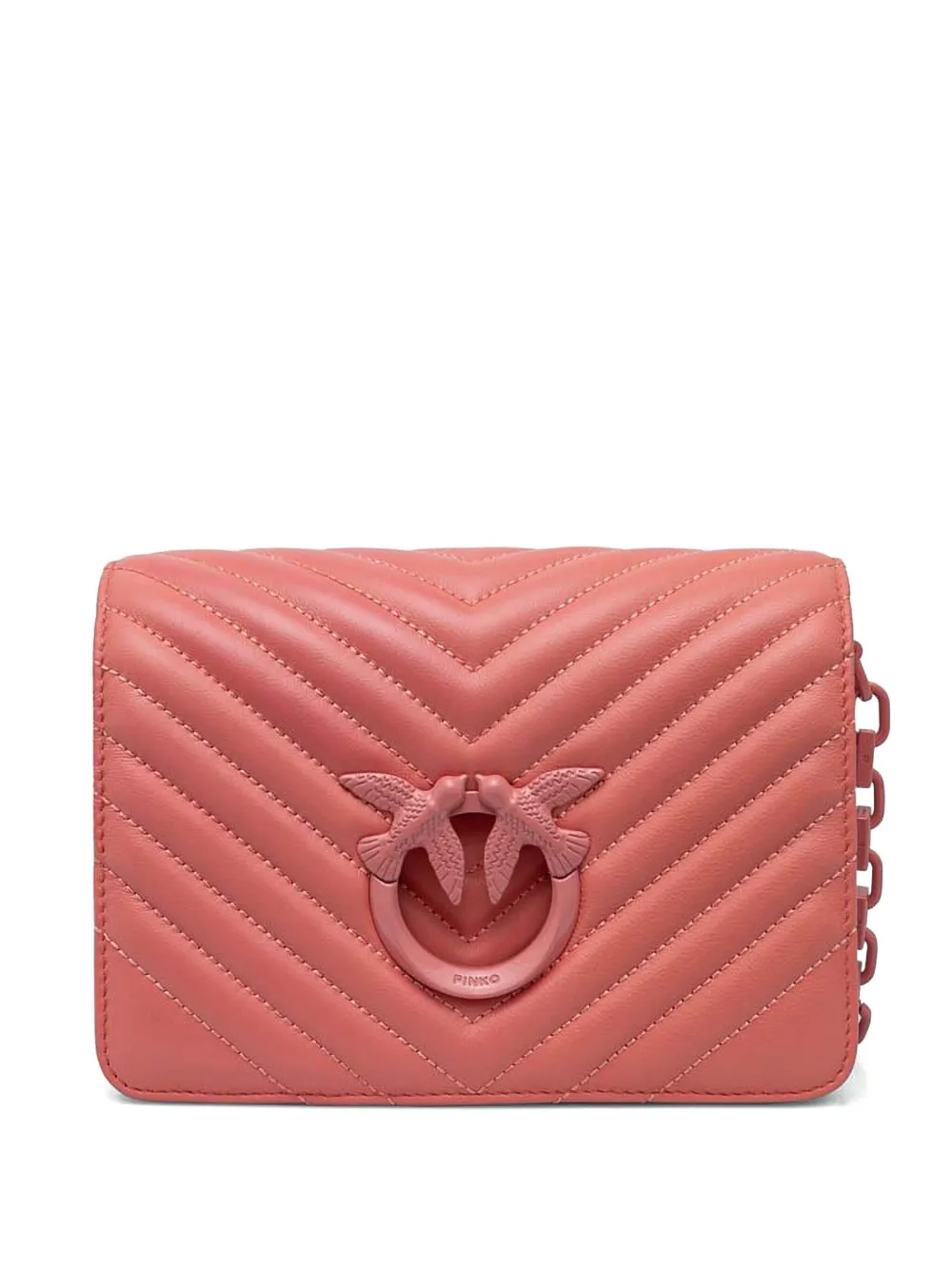 

Мини-сумка через плечо Love Click PINKO, розовый