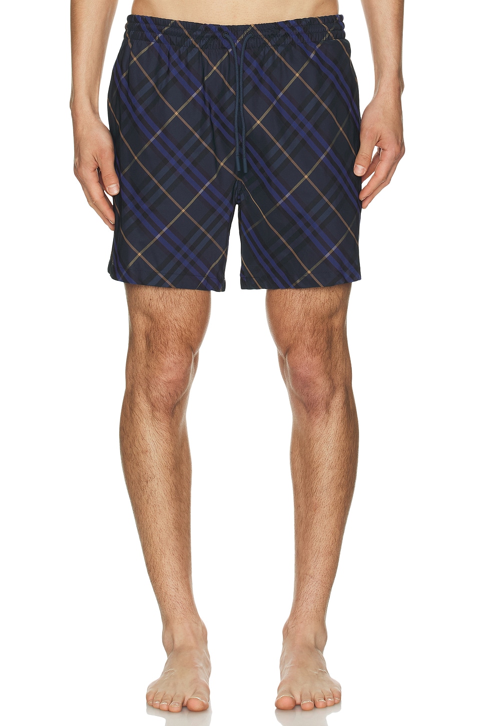 

Плавки с принтом Check Burberry, Midnight IP Check