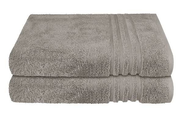 

Полотенце для душа Schiess шт Milano 2-teilig, 70x1x140 см, светло-серый
