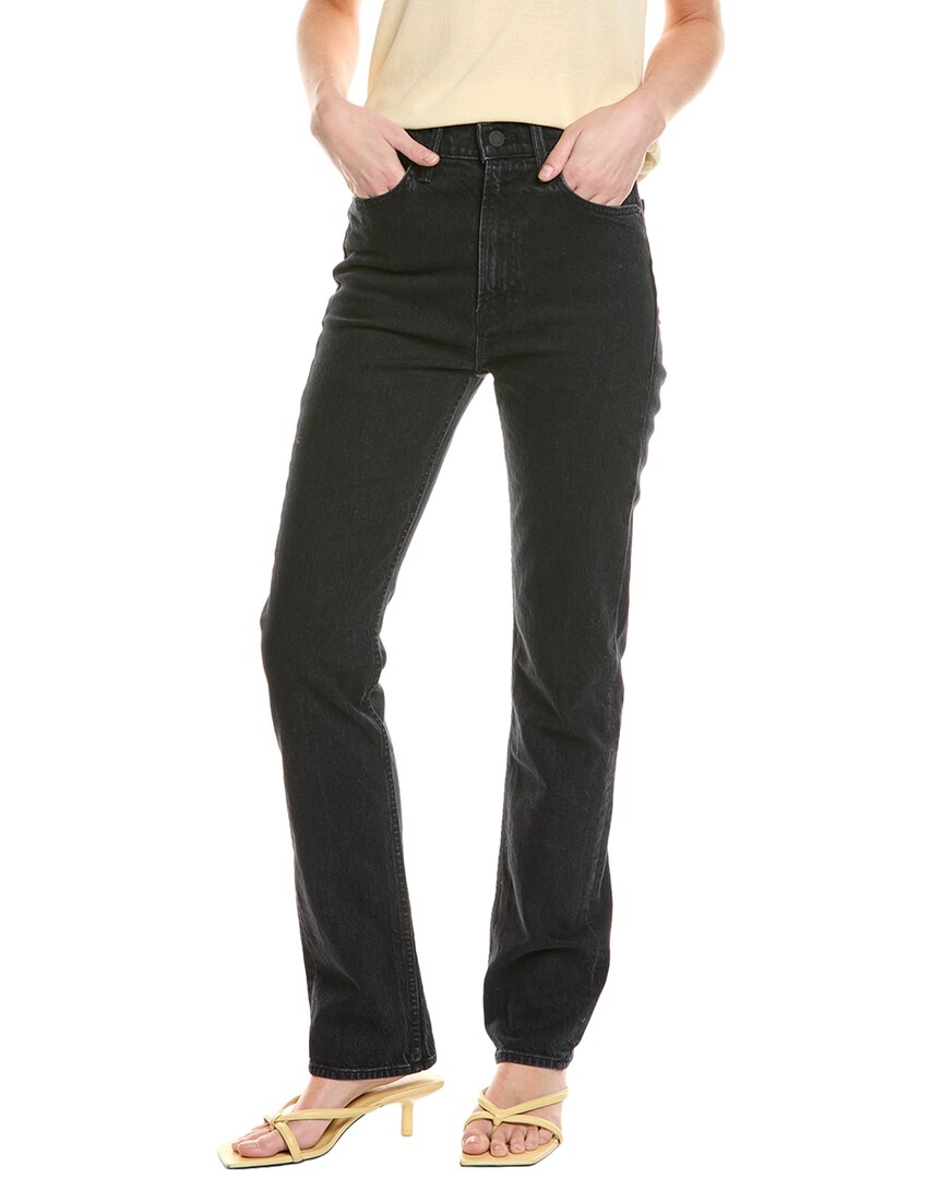 

MOTHER Джинсы с высокой посадкой Who's Sorry Now прямого кроя, черный