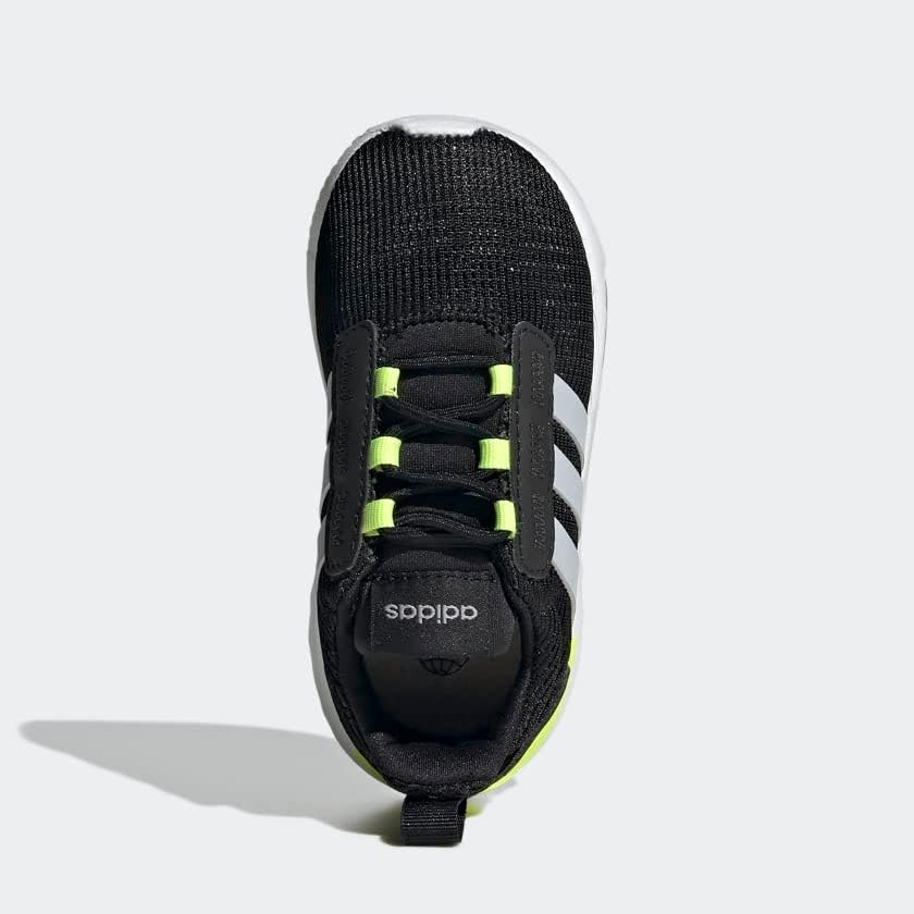 Кроссовки для бега adidas Racer TR21 для детей и подростков, черный/желтый — фото 3