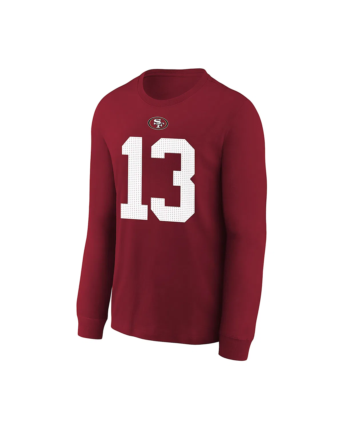 Детская футболка с длинным рукавом NFL San Francisco 49ers Brock Purdy, Scarlet