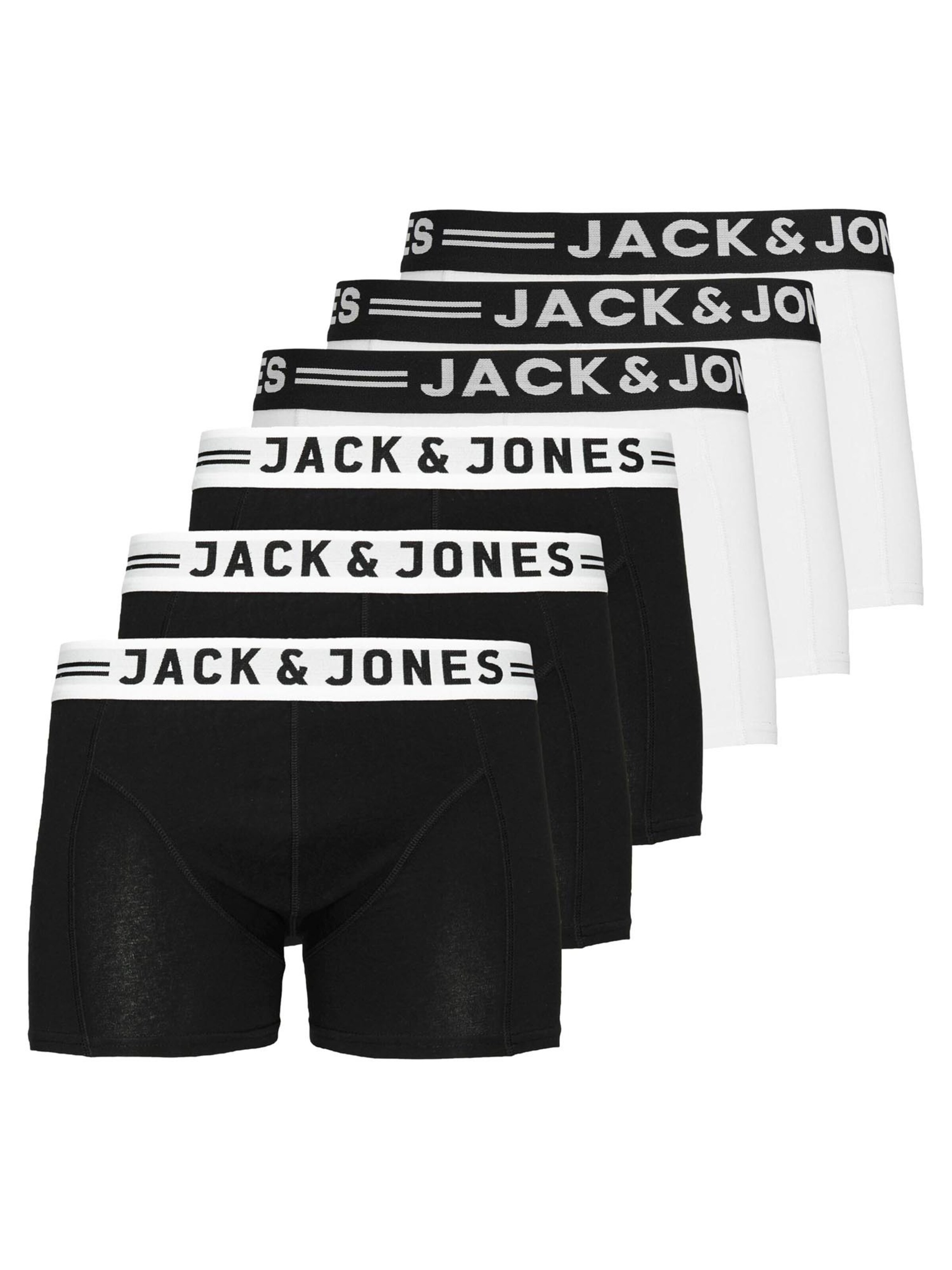 

JACK & JONES Боксеры 'Sense' в крапчато-сером цвете