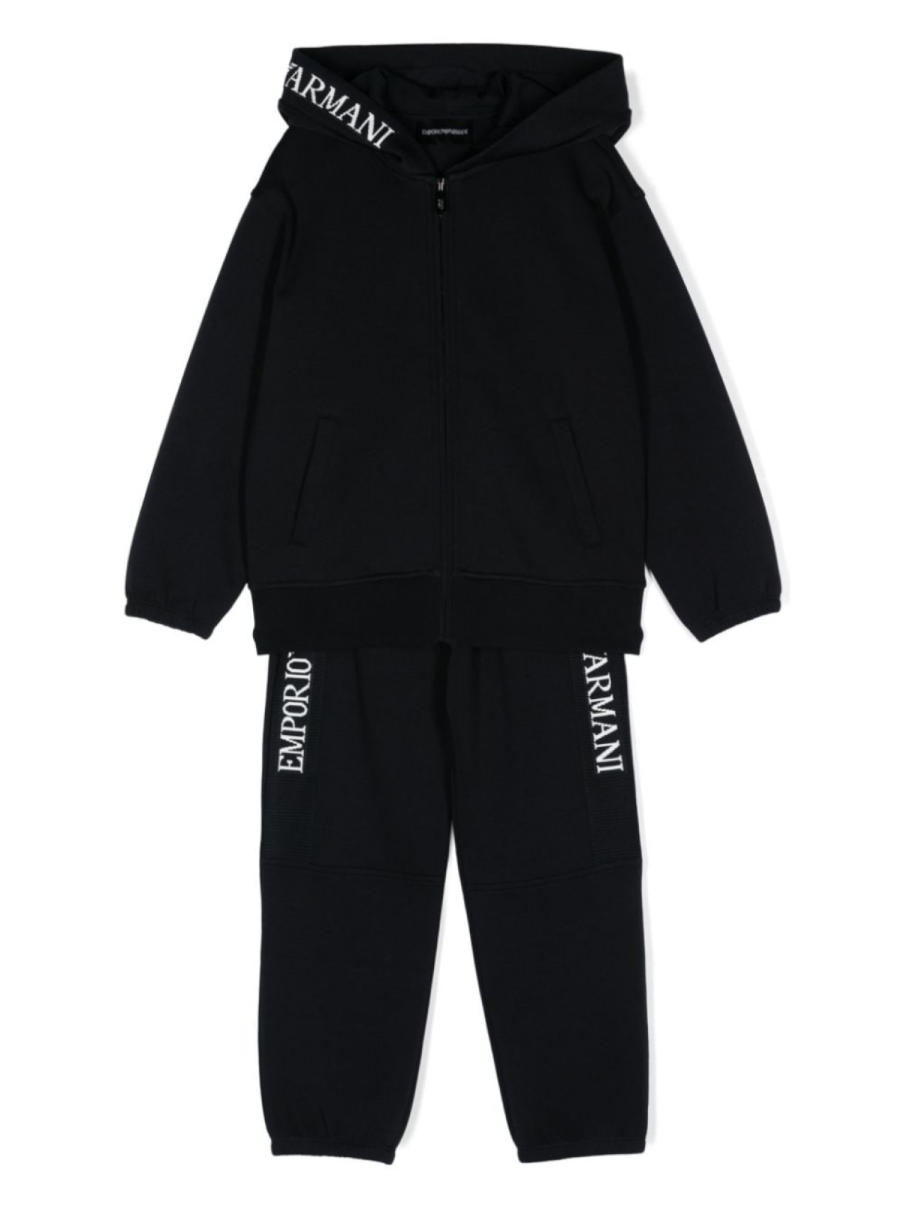 

Emporio Armani Kids спортивный костюм с логотипом, синий