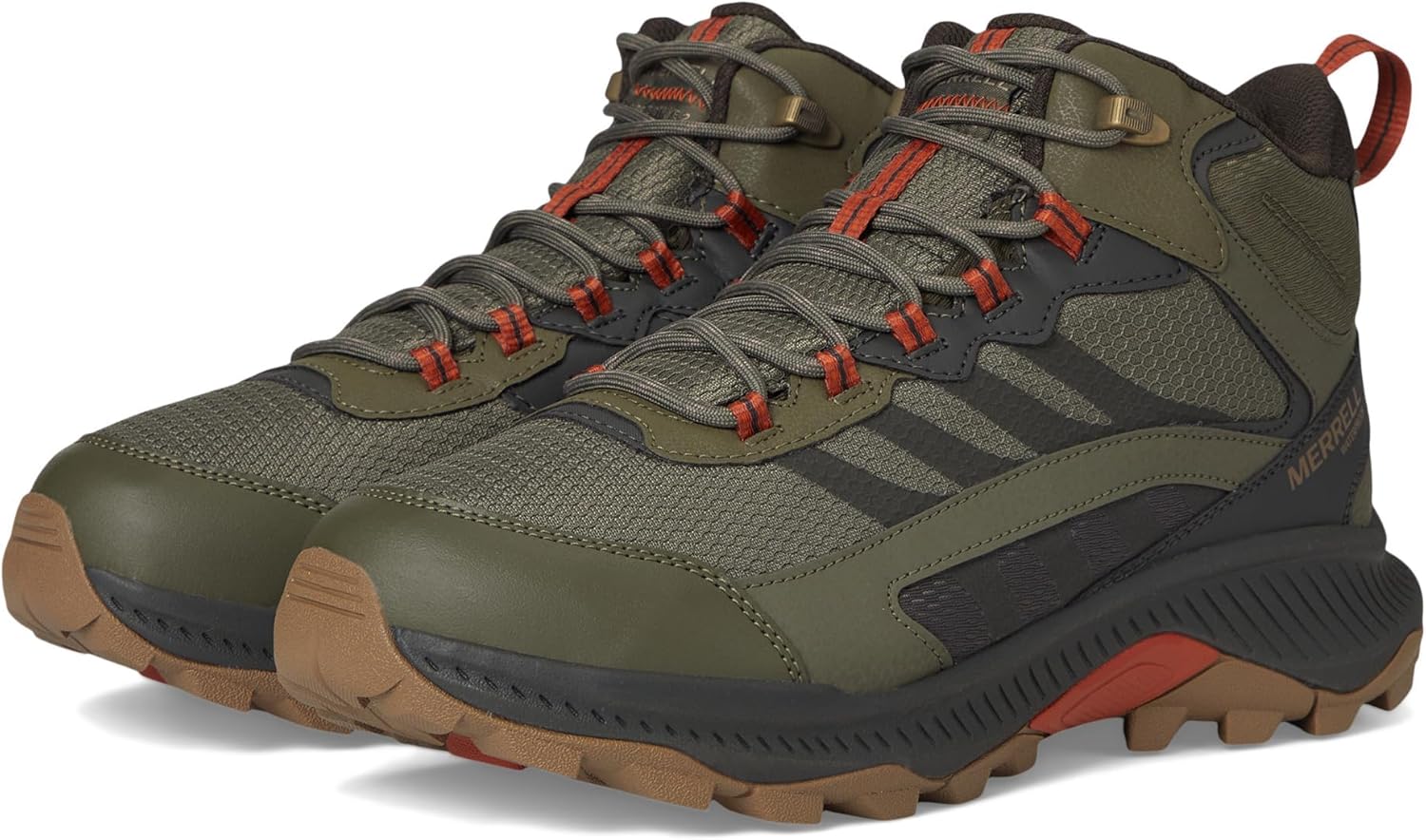 

Мужские водонепроницаемые кроссовки Merrell Speed Strike 2 Mid, Olive