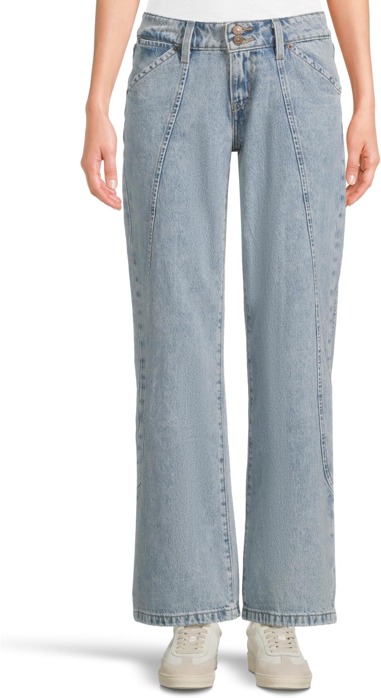 

Джинсы Levi's Womens Superlow Seamed, цвет Look At Me