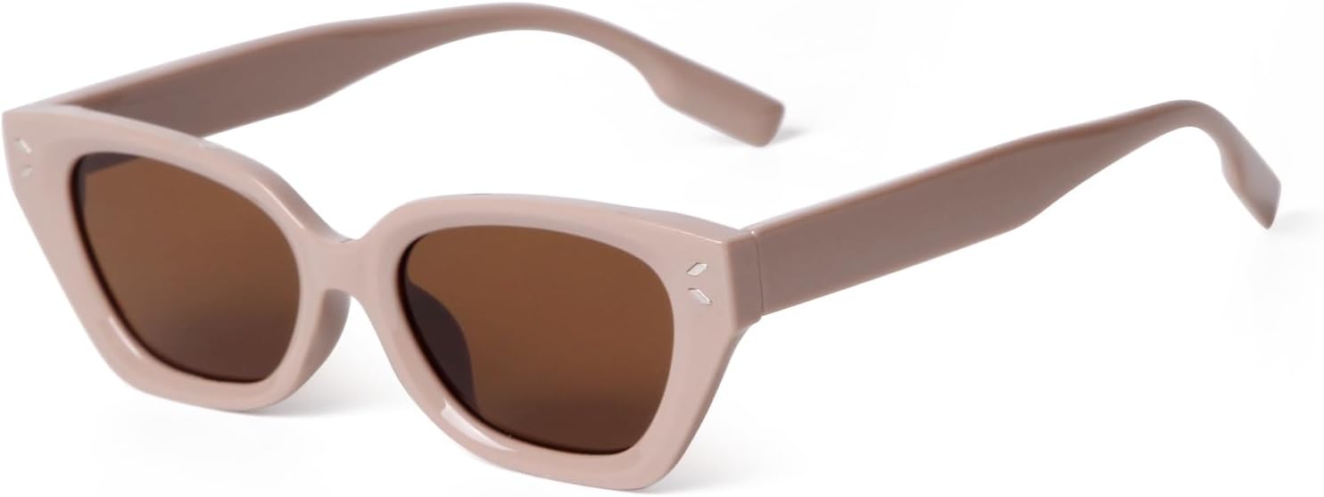 

Солнцезащитные очки с защитой от УФ-излучения UV400 | Оправа «кошачий глаз» с заклепками | Линзы конфетных цветов для занятий спортом на открытом воздухе и вождения DSVIGF, 03