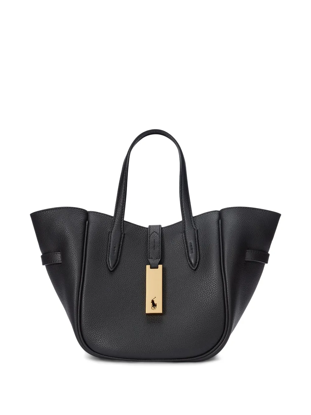 

Маленькая сумка-тоут Polo ID Polo Ralph Lauren, черный