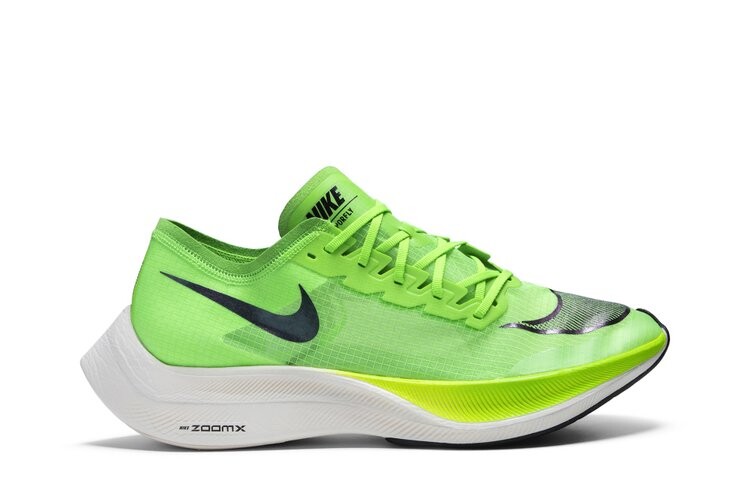 

Кроссовки Nike ZoomX Vaporfly NEXT% 'Electric Green', зеленый