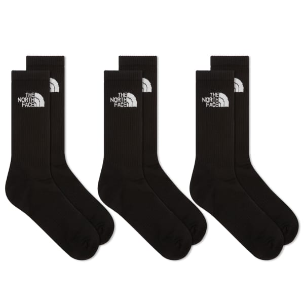 

Многофункциональные спортивные носки Cush Crew – 3 пары The North Face, черный