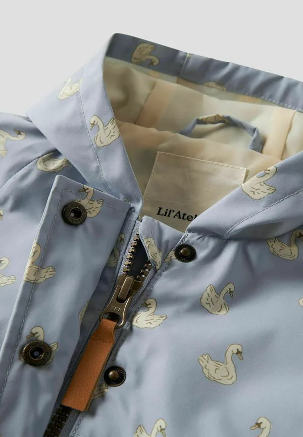 Водонепроницаемая куртка гудрун Lil' Atelier, Zen Blue — фото 3