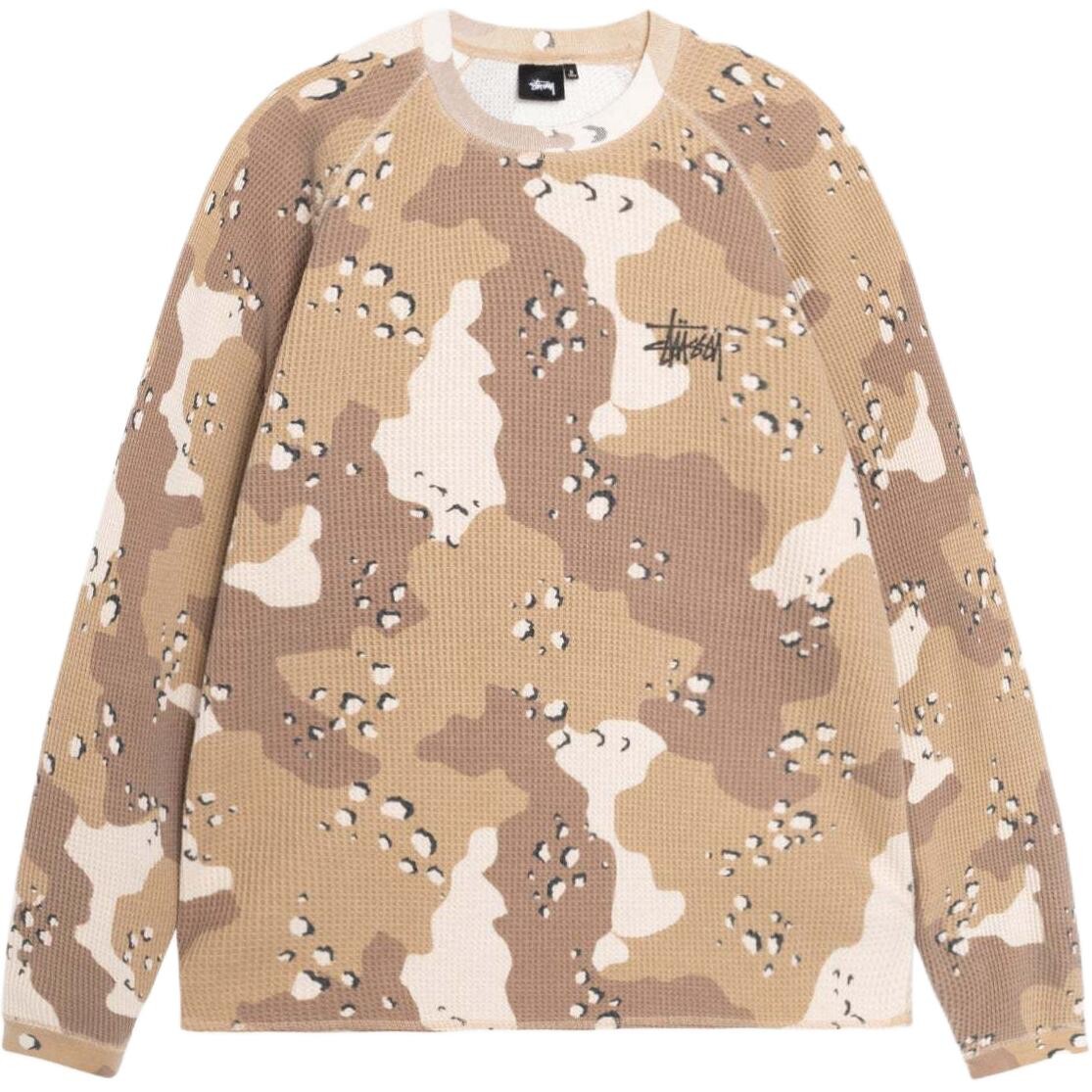 

Реглан Термал Л/С Экипаж Stussy, цвет Camouflage