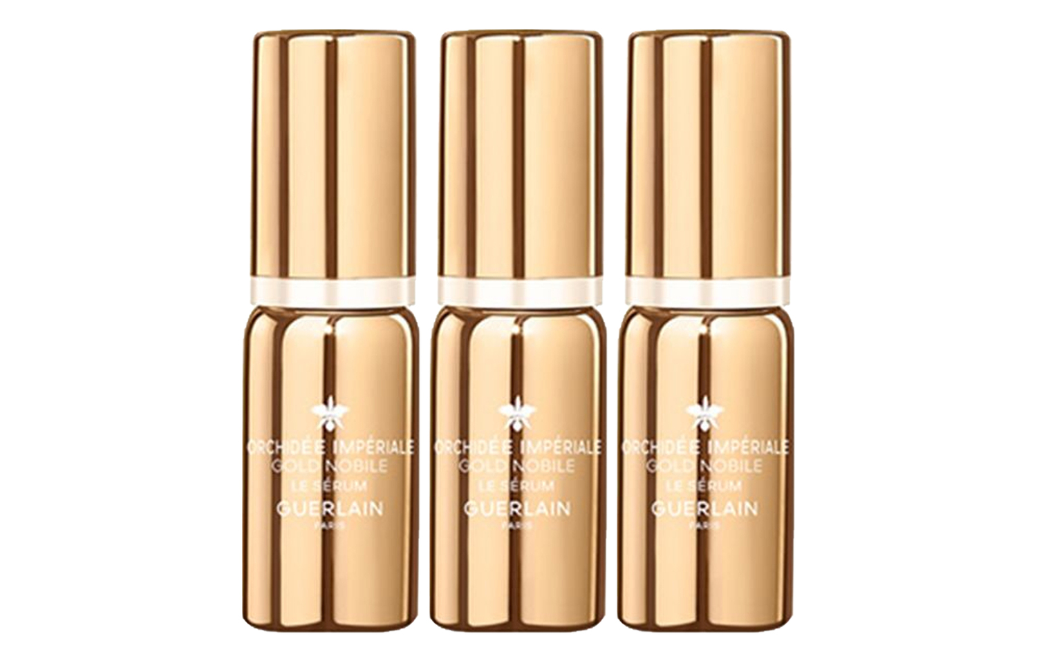 Сыворотка Guerlain — JIAOLAN Imperial Orchid Golden Radiance - против морщин, осветляющий и увлажняющий / * / *, 5 мл — фото 3
