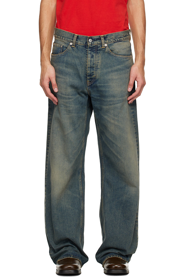 

Hope Синие свободные джинсы-кроссовки