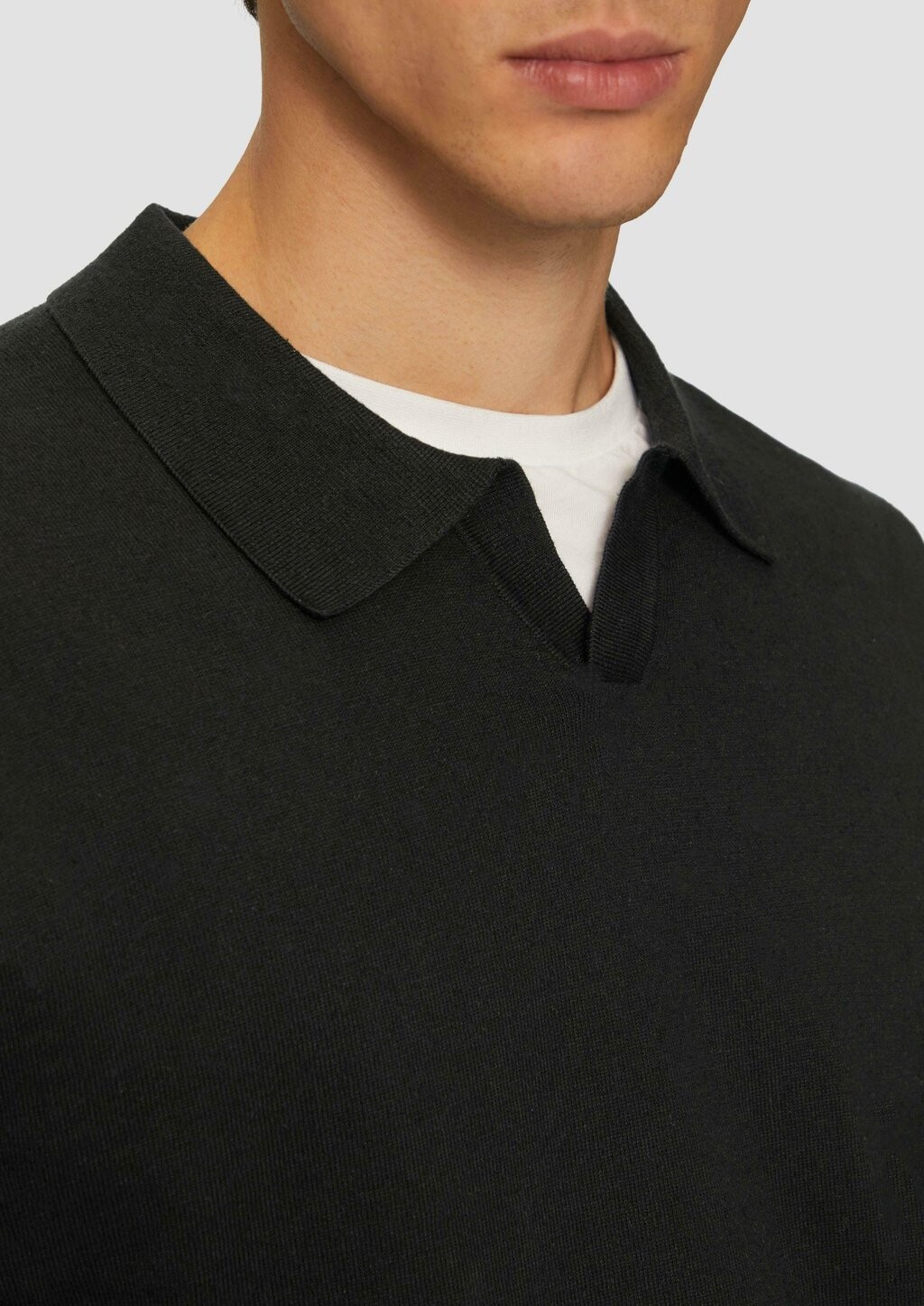 

Толстовка POLOKRAGEN UND SEIDE s.Oliver BLACK LABEL, черный
