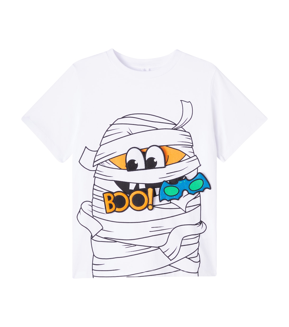 

Футболка из хлопкового джерси с принтом Stella McCartney Kids, белый