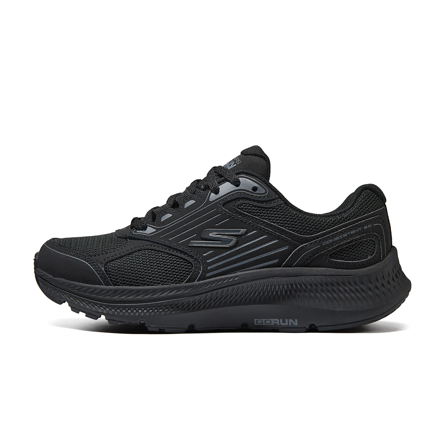 

Кроссовки женские с низким верхом белые/черные Skechers