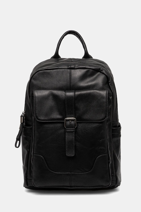 

Кожаный рюкзак Answear.Lab, черный