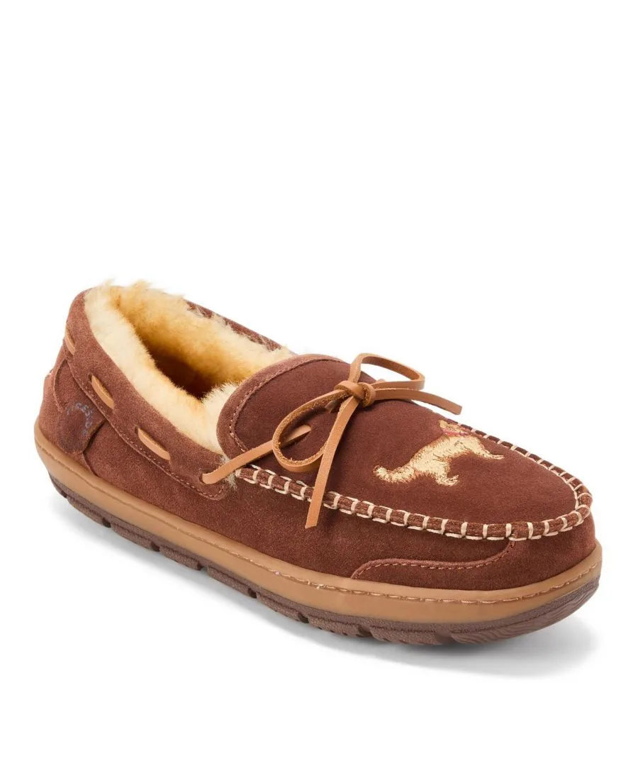 Dearfoams Мужские мокасины Forster из натуральной овчины