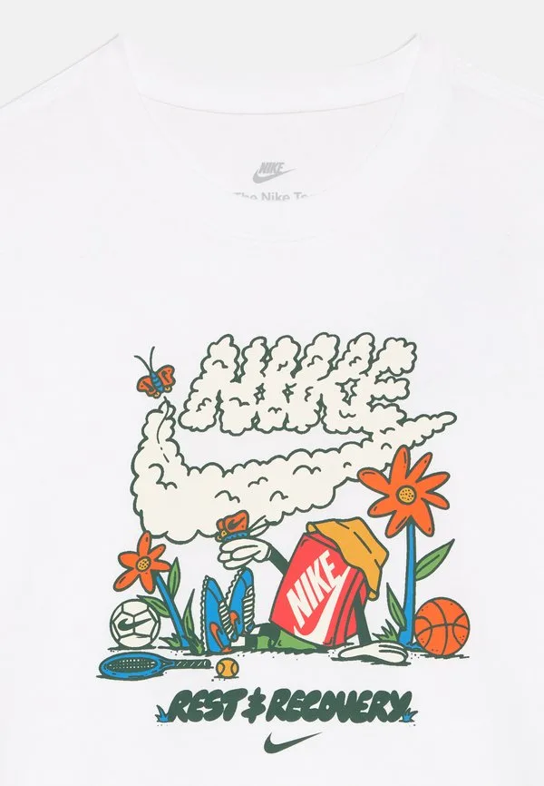 Футболка свободного кроя, с принтом Nike Sportswear, White — фото 4