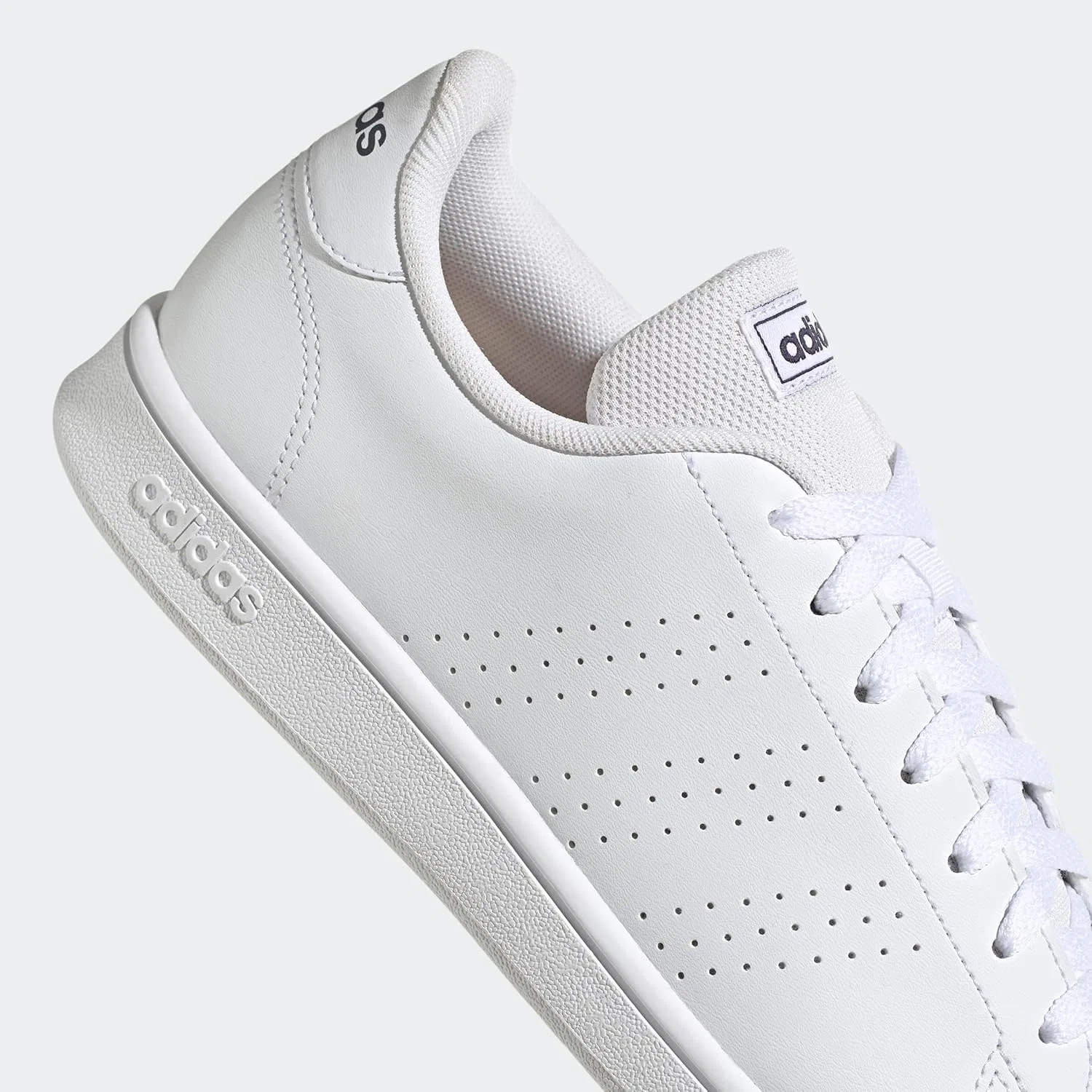 Теннисные кроссовки Adidas Unisex Advantage, Cloud White Cloud White Shadow Navy — фото 4