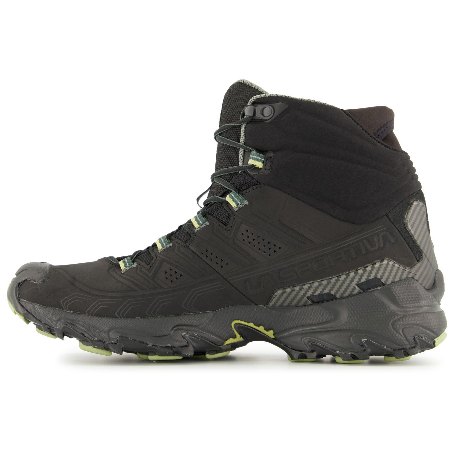 Ботинки для прогулки La Sportiva Ultra Raptor II Mid Leather GTX, цвет Black/Cedar — фото 4