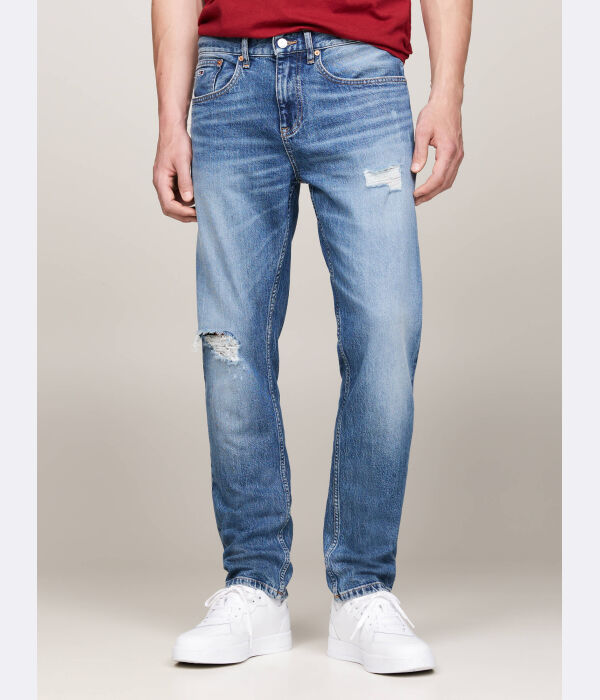 

Джинсы из хлопка Slim fit Tommy Jeans, синий