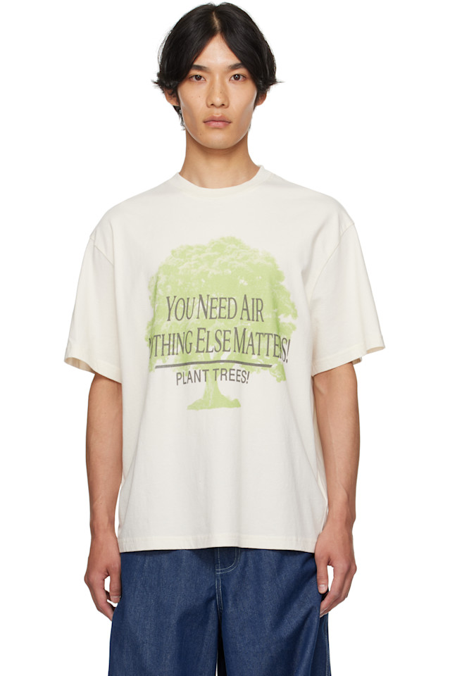 

Благодарная футболка с коротким рукавом Grateful tee s/s Story Mfg., экрю