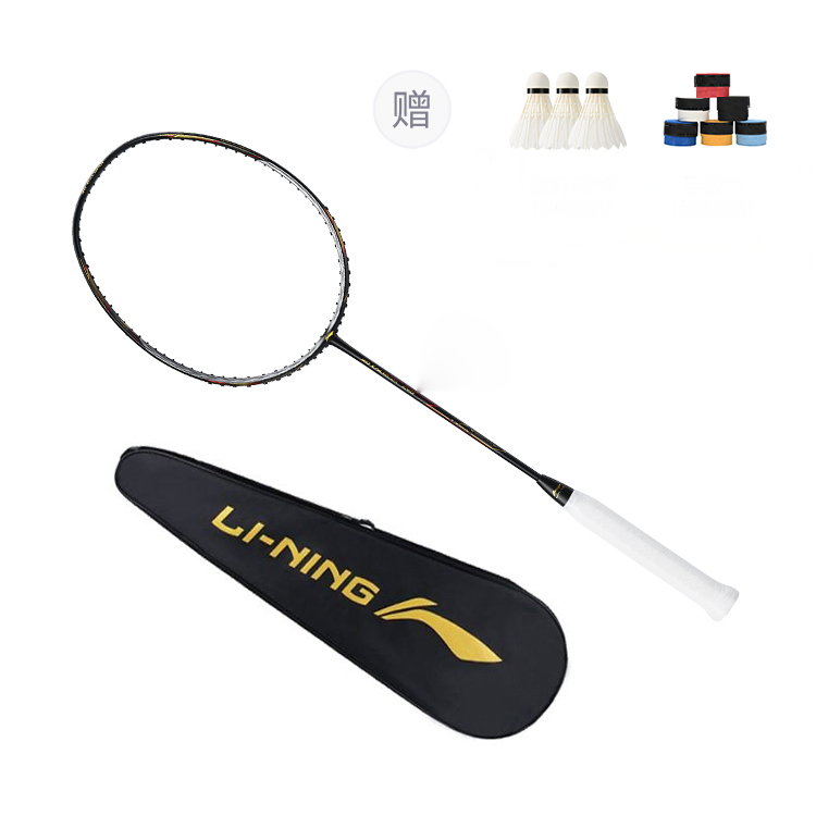 

Трехмерная серия Wind Blade EVO Evolution Blade бадминтонные ракетки Full Carbon LINING, Single Racket (Original Racket Cover)+Durable Shuttlecock+Grip Tape *1 Random Color