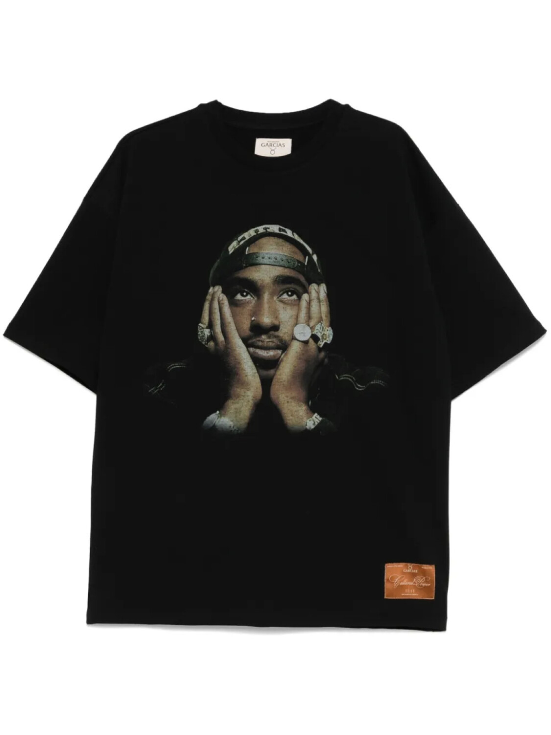 

Футболка с графическим принтом GARCIAS, черный