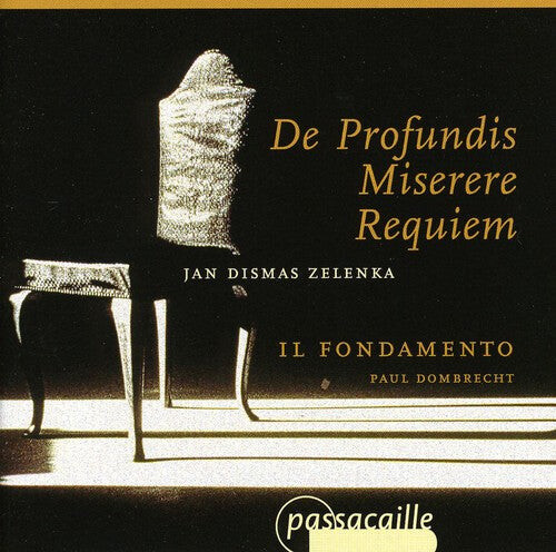 

CD диск Zelenka / Il Fondamento / Dombrecht: De Profundis: Miserere: Requiem