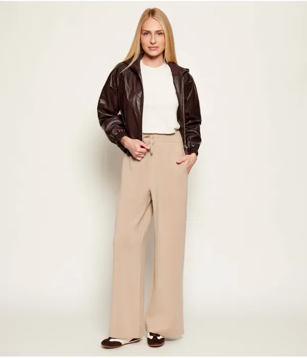 Спортивные штаны Эпеся relaxed fit Boss, бежевый — фото 2
