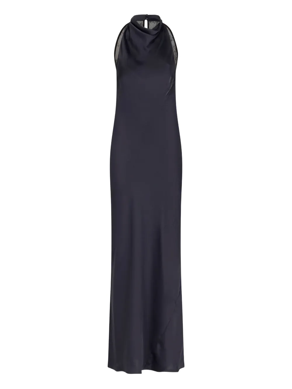 

Макси-платье с кружевными вставками Rotate Birger Christensen, синий