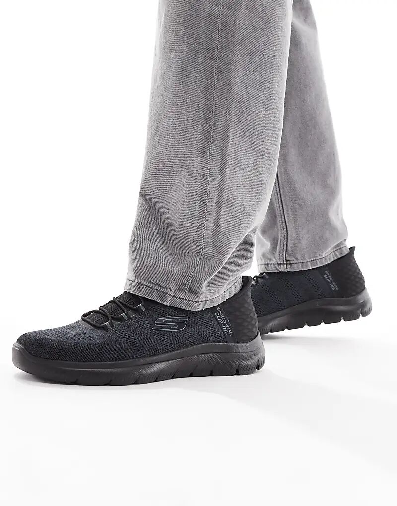 

Кроссовки Skechers Summits Key Speed в черном цвете