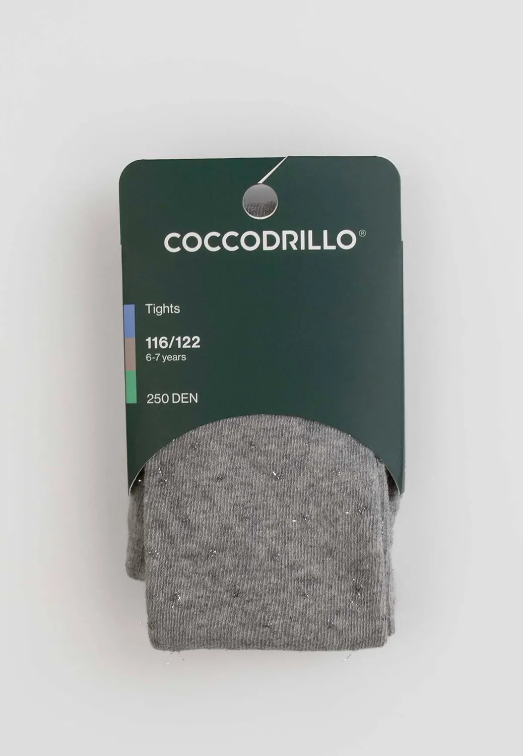 Колготки хлопковые Coccodrillo, серый