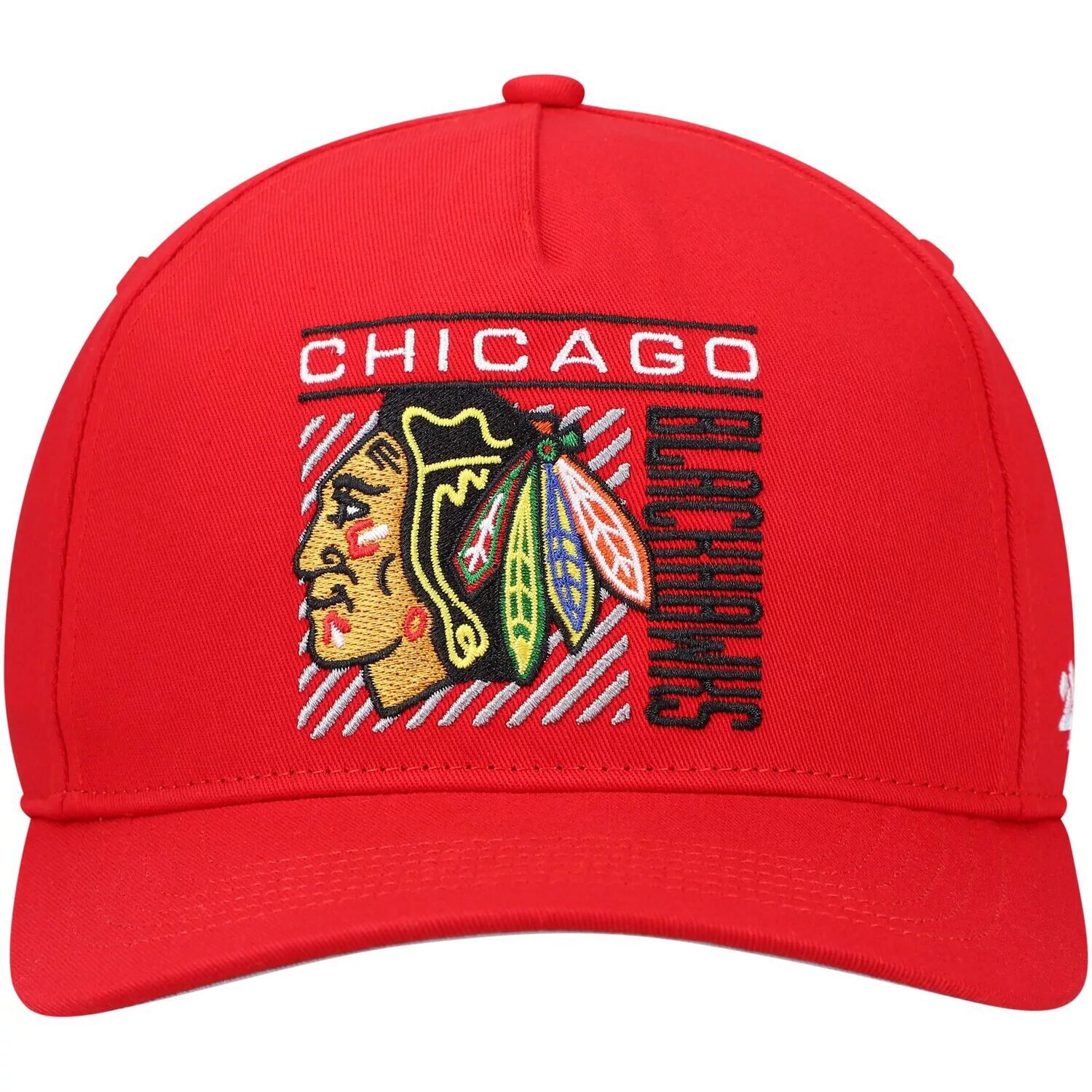 

Мужская красная кепка '47 Chicago Blackhawks Reflex Hitch Snapback