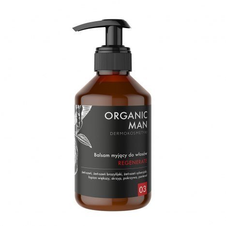 

Organic Life, Organic Man, восстанавливающий бальзам для мытья волос, 250 г