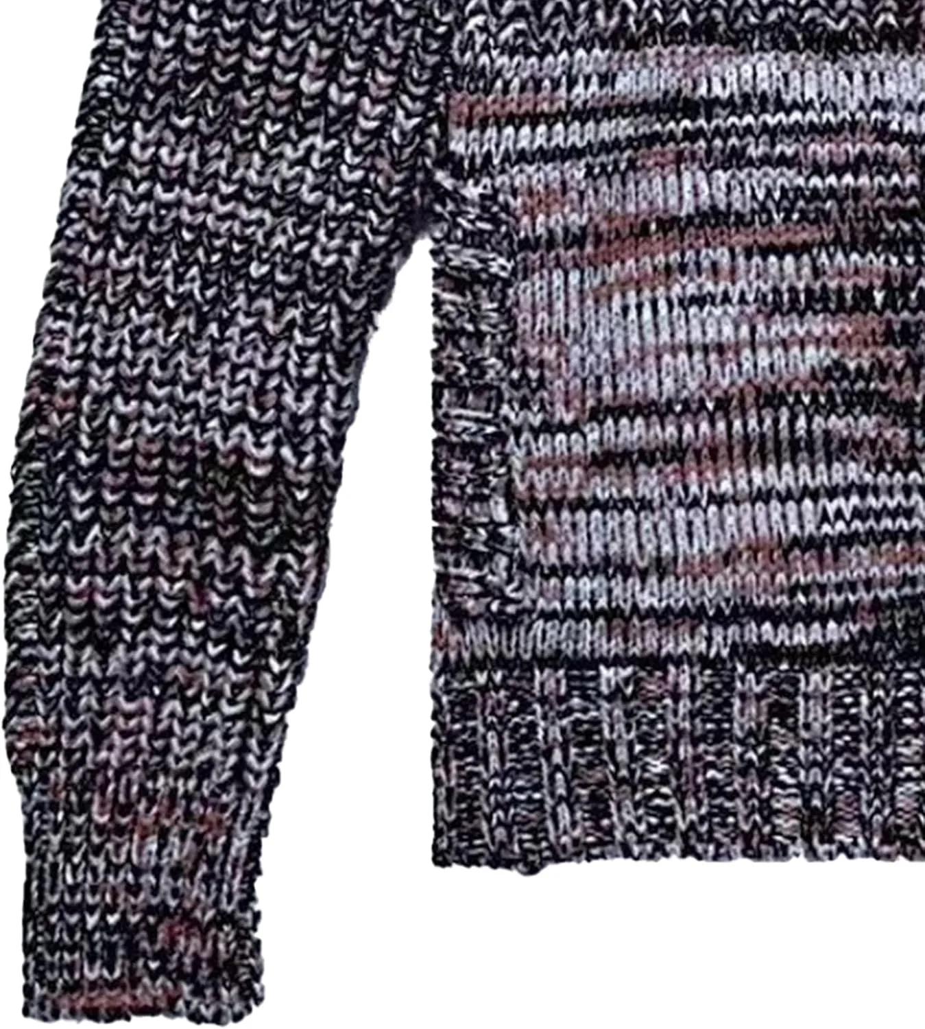 Мужской кардиган с воротником и молнией Slim Fit — фото 4